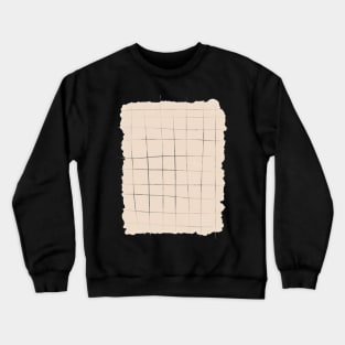 Flexible Grid Design Crewneck Sweatshirt